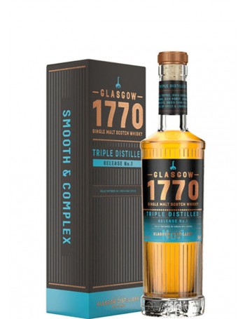 Glasgow 1770 Single Malt Triple Distiller 500ml